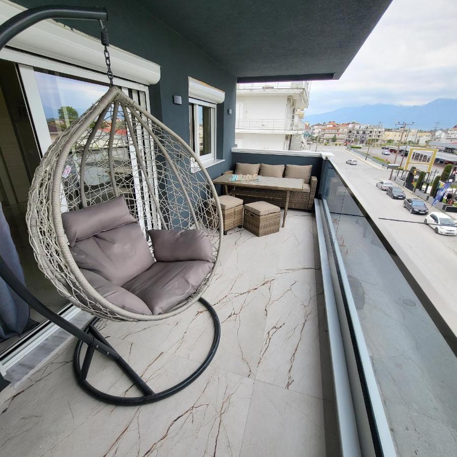 Luksuzni Apartman Harmonija Paralija Paralía Exteriör bild